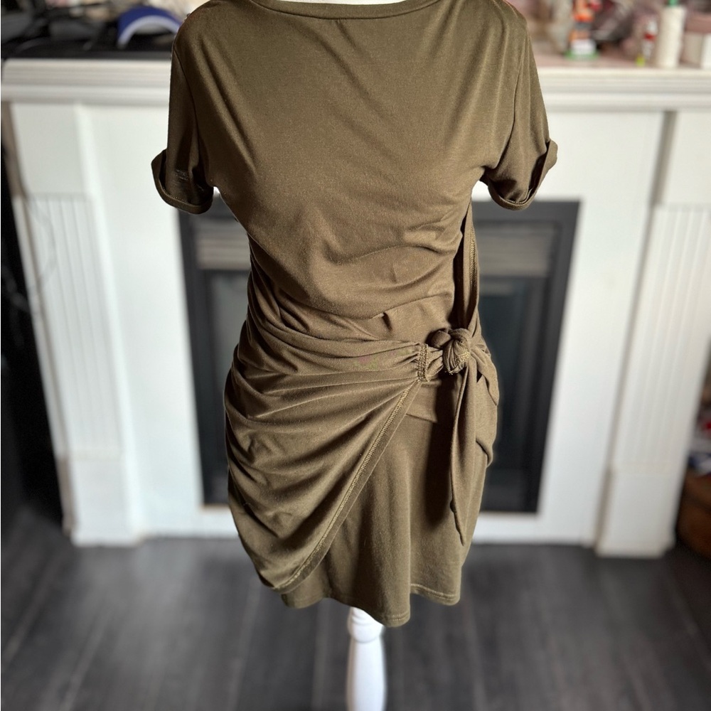 SHEIN Olive Mini Dress